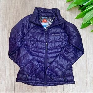 WOMEN COLUMBIA SLIM FIT PUFFER JACKET/ SMALL STAIN